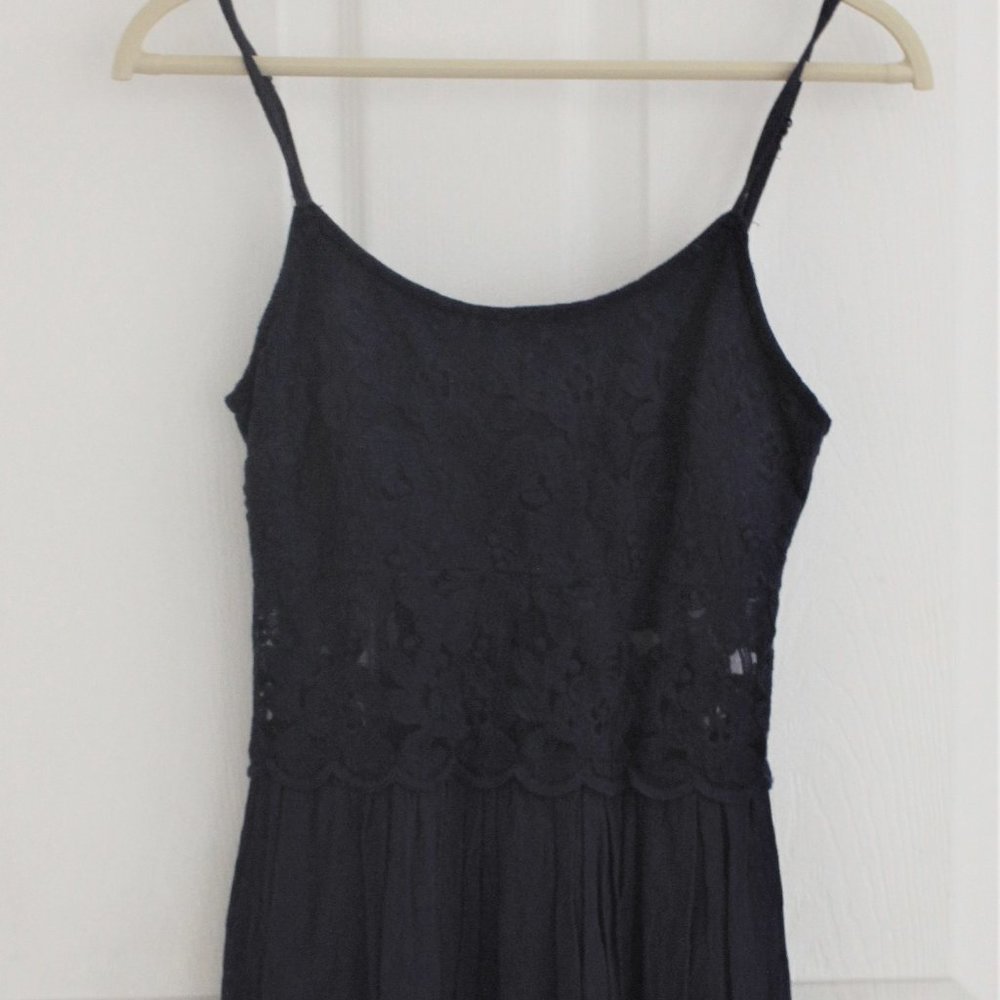 Lace Blue Dress